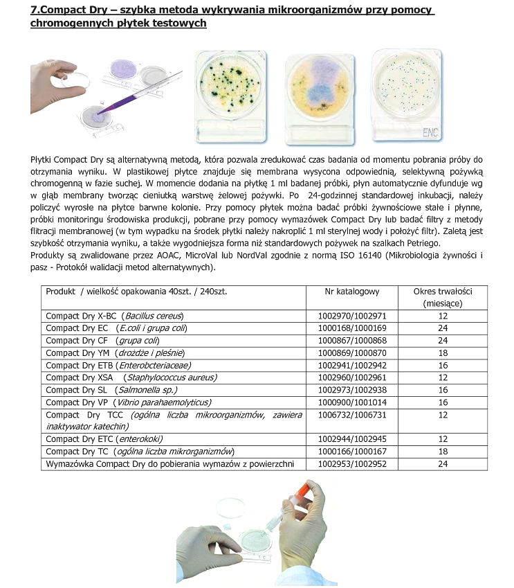 pożywki mikrobiologiczne