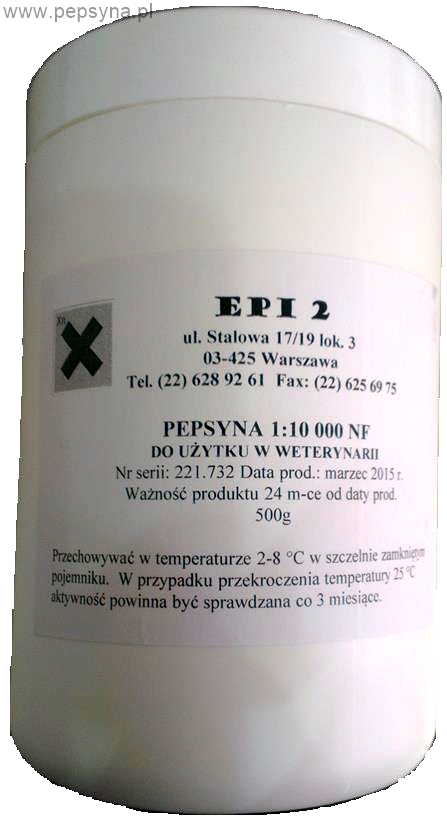 Pepsyna, Pepsin